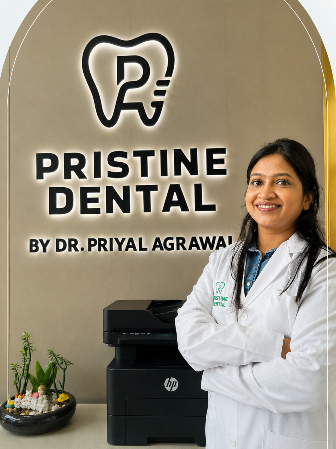 Dr. Priyal Agrawal, Periodontist & Implantologist at Pristine Dental