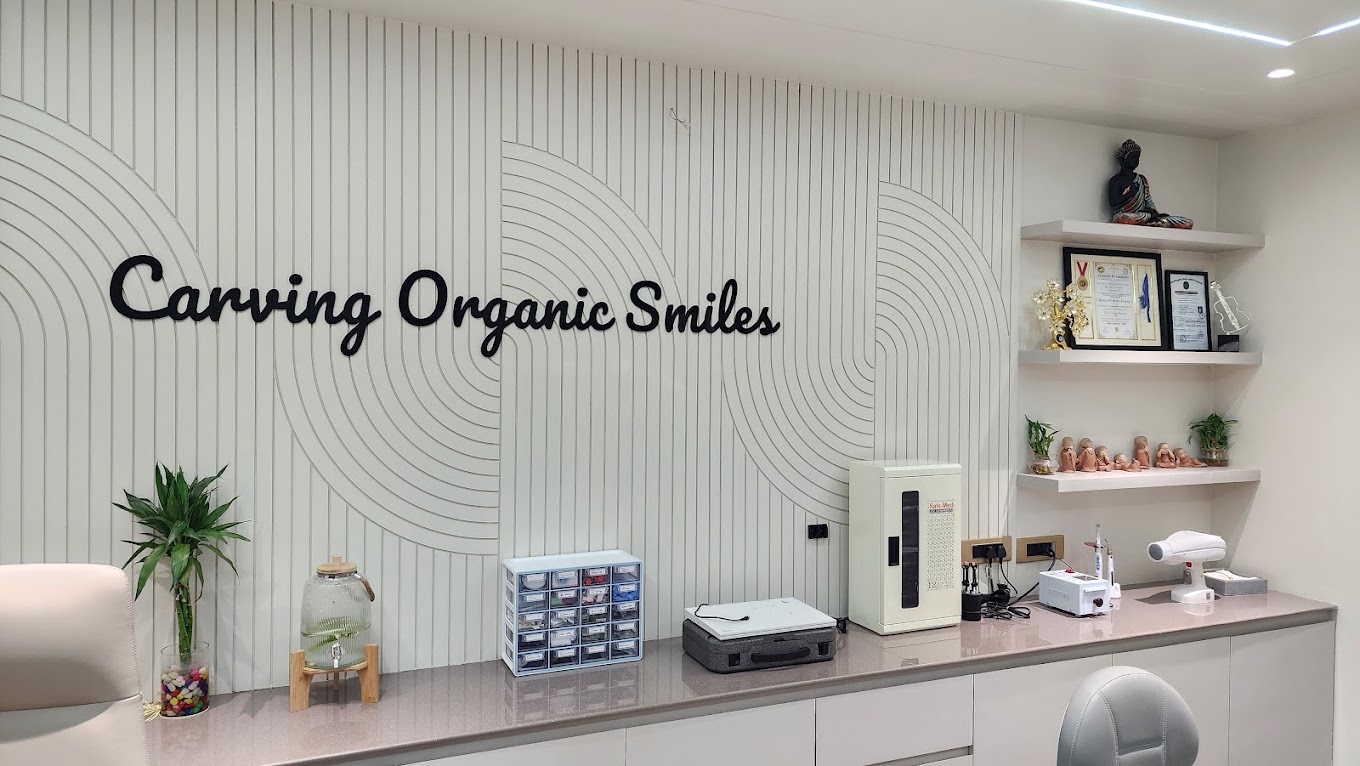 Pristine Dental consultation room wall art